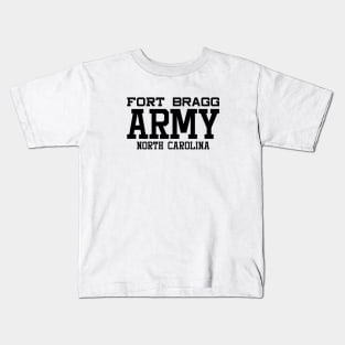 Mod.1 US Army Fort Bragg North Carolina Military Center Kids T-Shirt